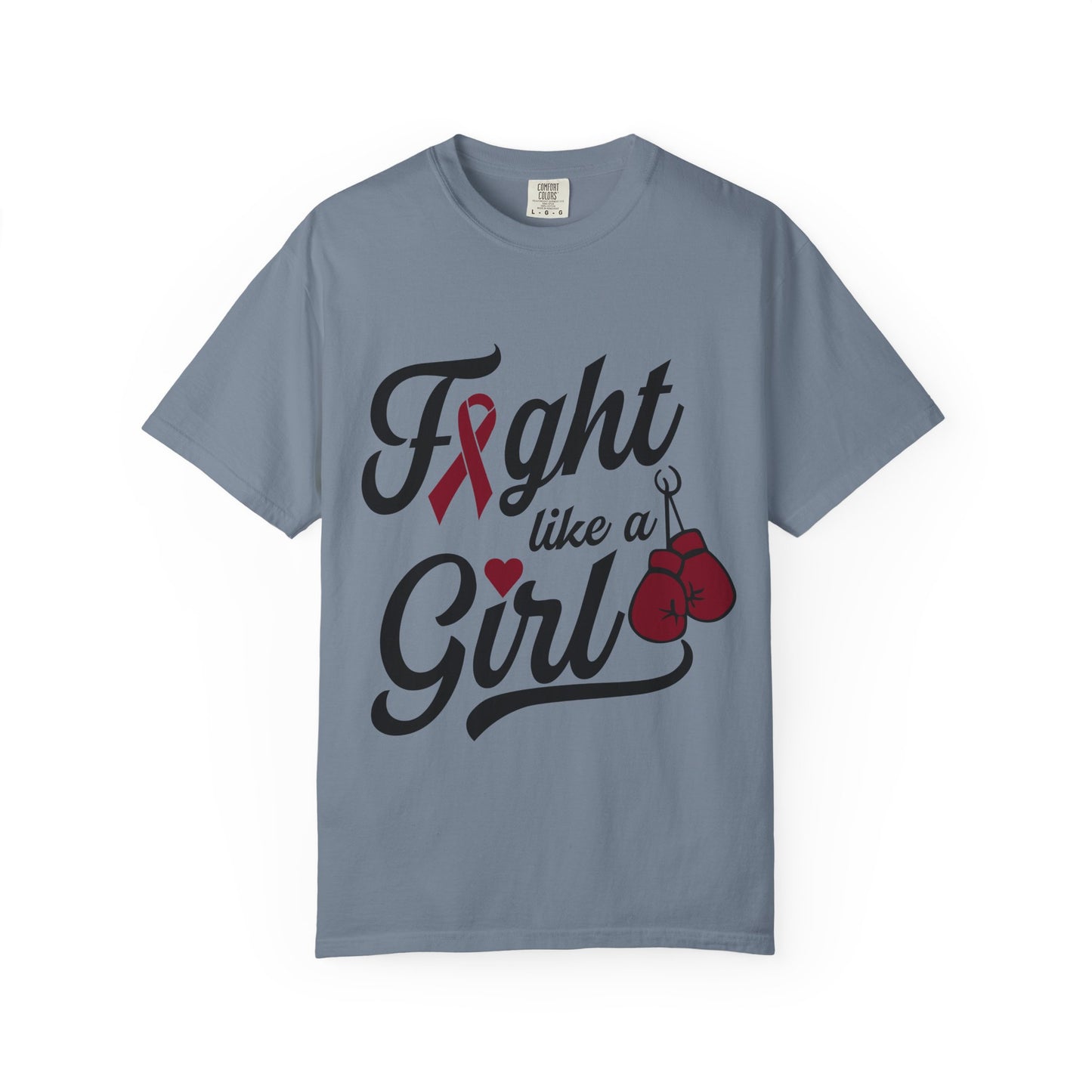 Fight Like a Girl T-Shirt — Multiple Myeloma Awareness