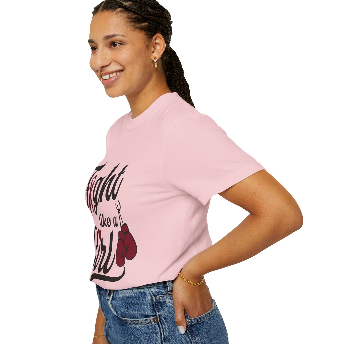 Fight Like a Girl T-Shirt — Multiple Myeloma Awareness
