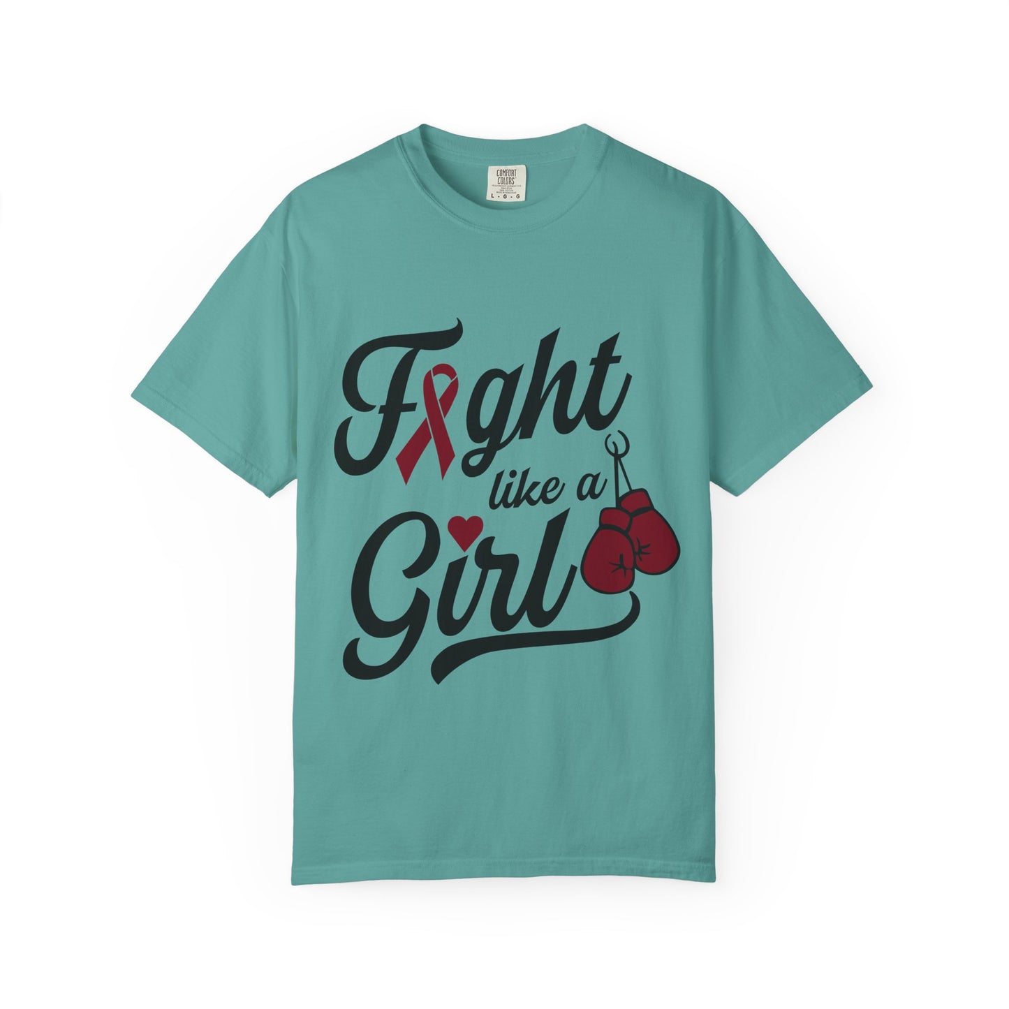 Fight Like a Girl T-Shirt — Multiple Myeloma Awareness