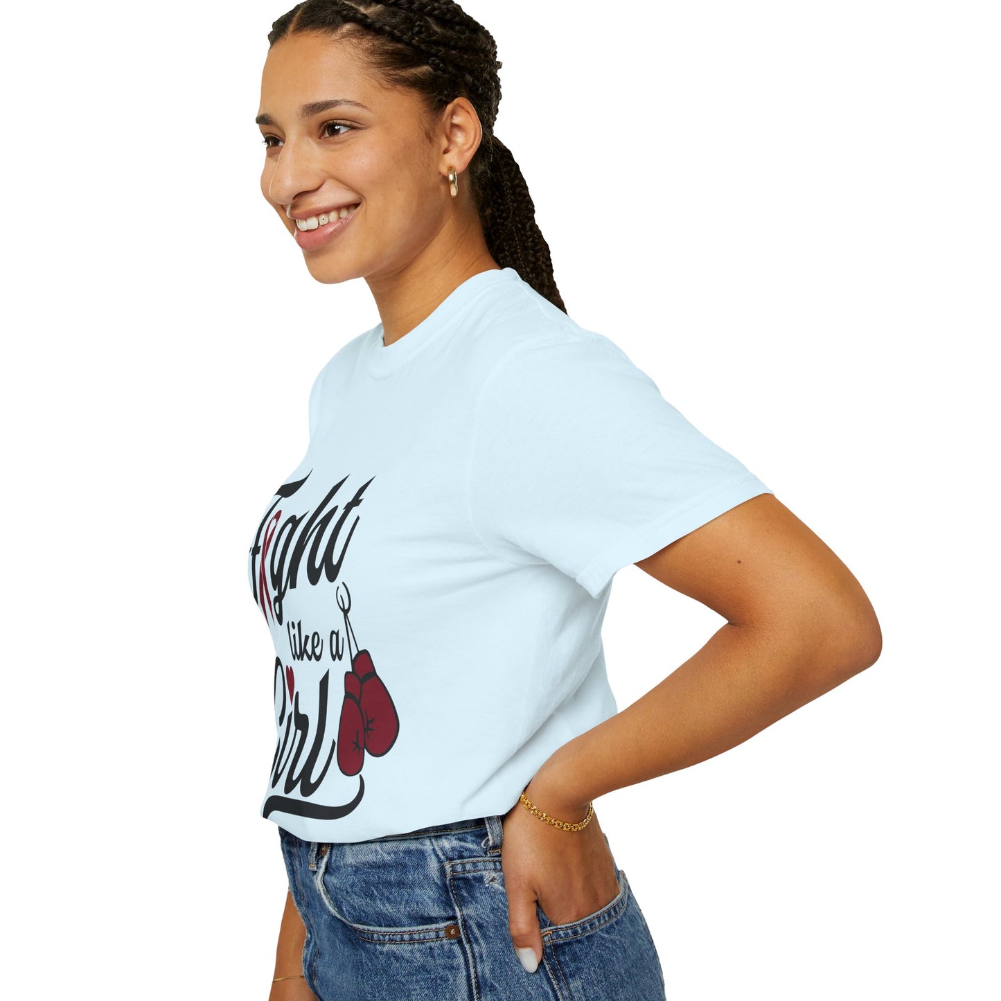 Fight Like a Girl T-Shirt — Multiple Myeloma Awareness