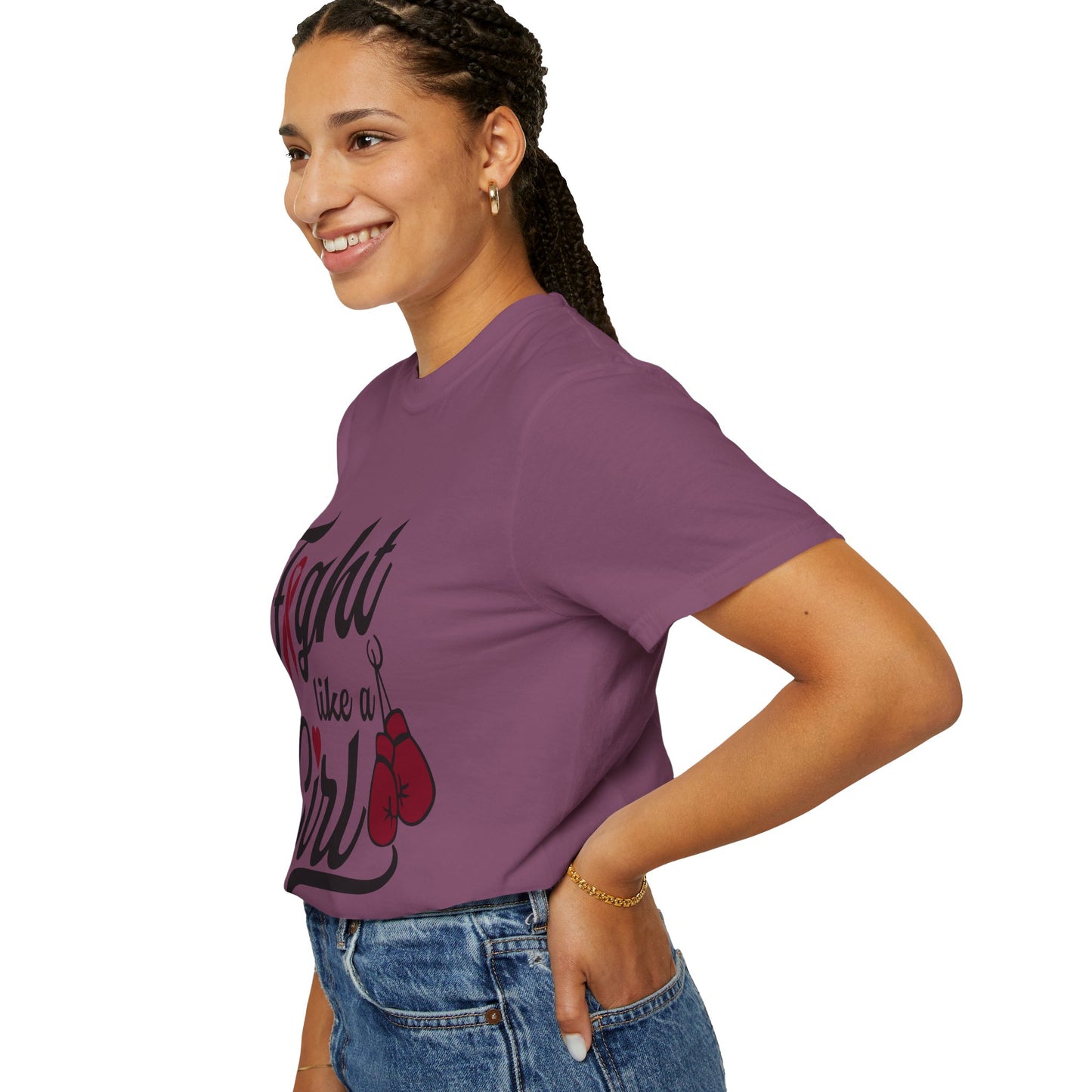 Fight Like a Girl T-Shirt — Multiple Myeloma Awareness