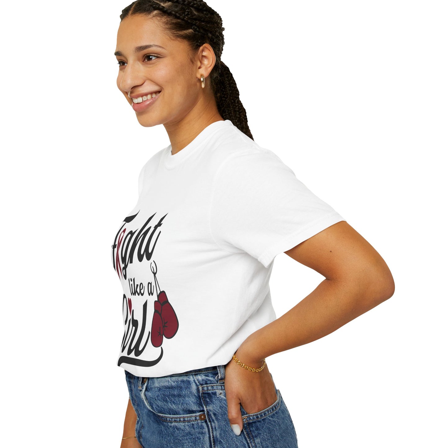 Fight Like a Girl T-Shirt — Multiple Myeloma Awareness