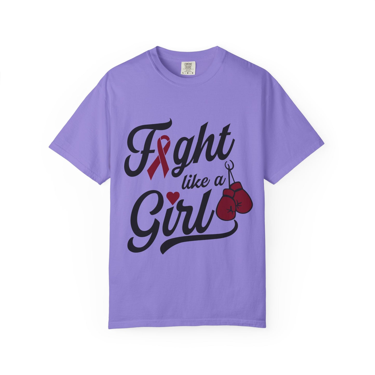 Fight Like a Girl T-Shirt — Multiple Myeloma Awareness