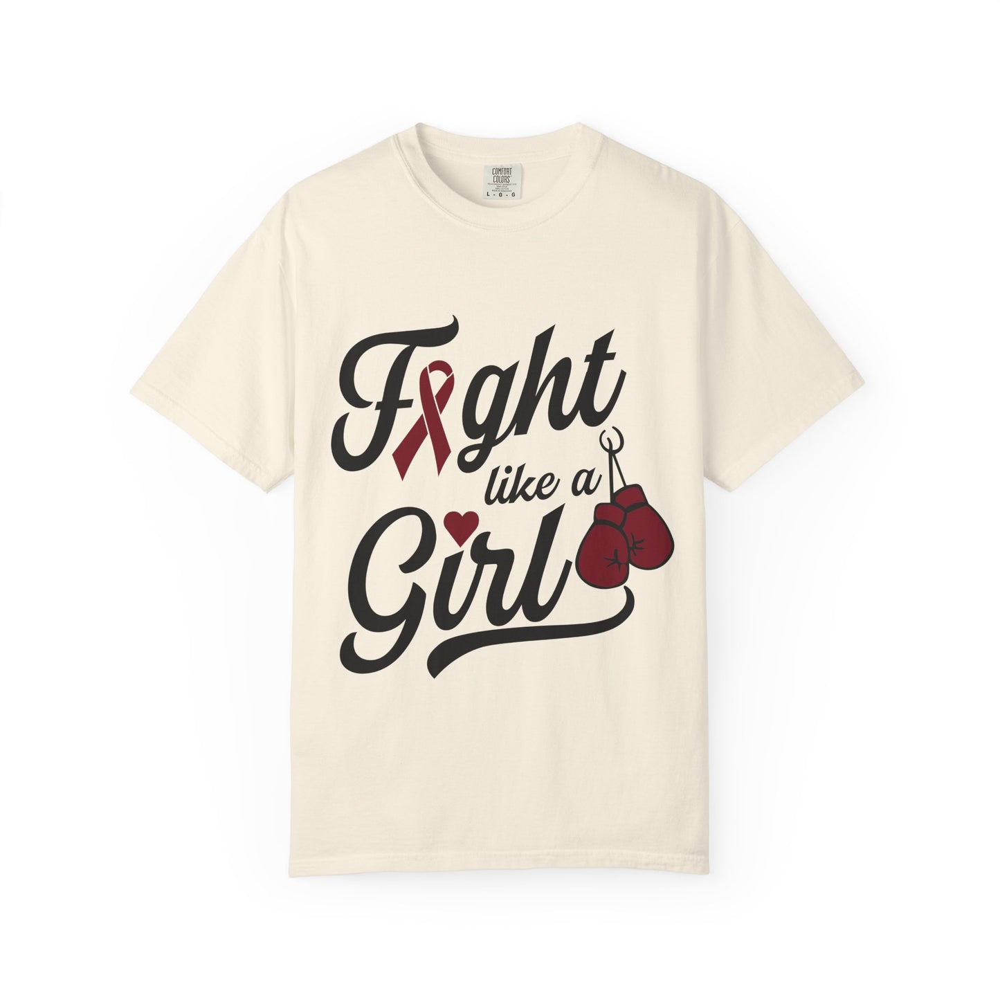 Fight Like a Girl T-Shirt — Multiple Myeloma Awareness