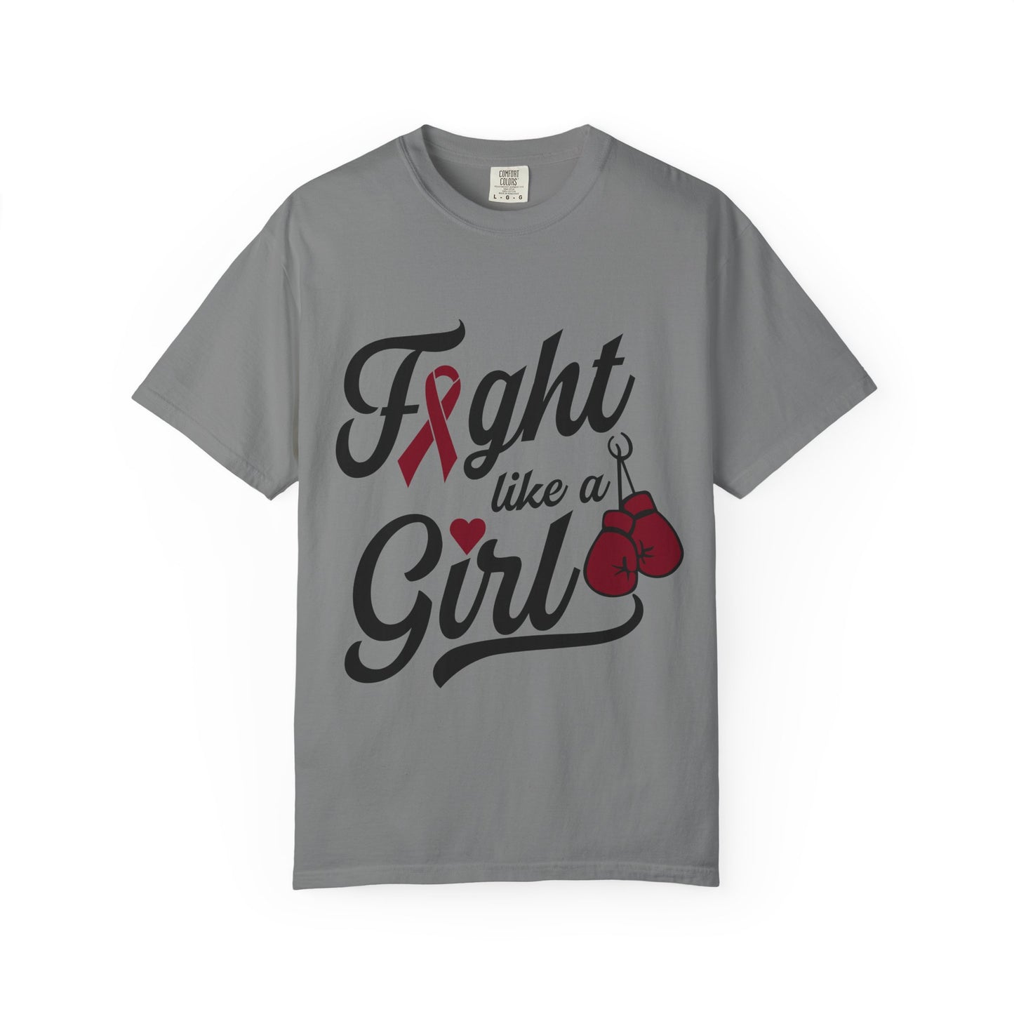 Fight Like a Girl T-Shirt — Multiple Myeloma Awareness