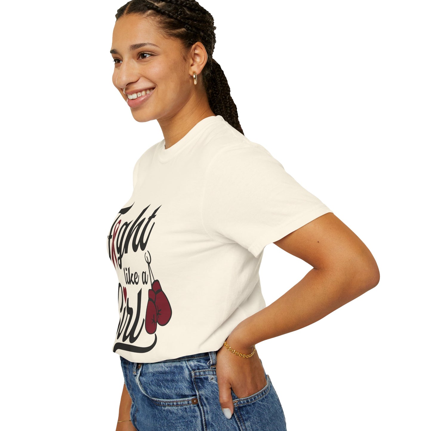 Fight Like a Girl T-Shirt — Multiple Myeloma Awareness