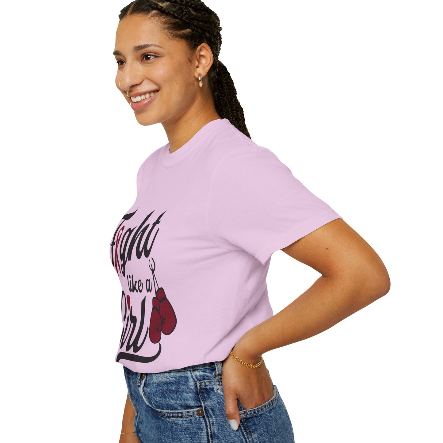 Fight Like a Girl T-Shirt — Multiple Myeloma Awareness