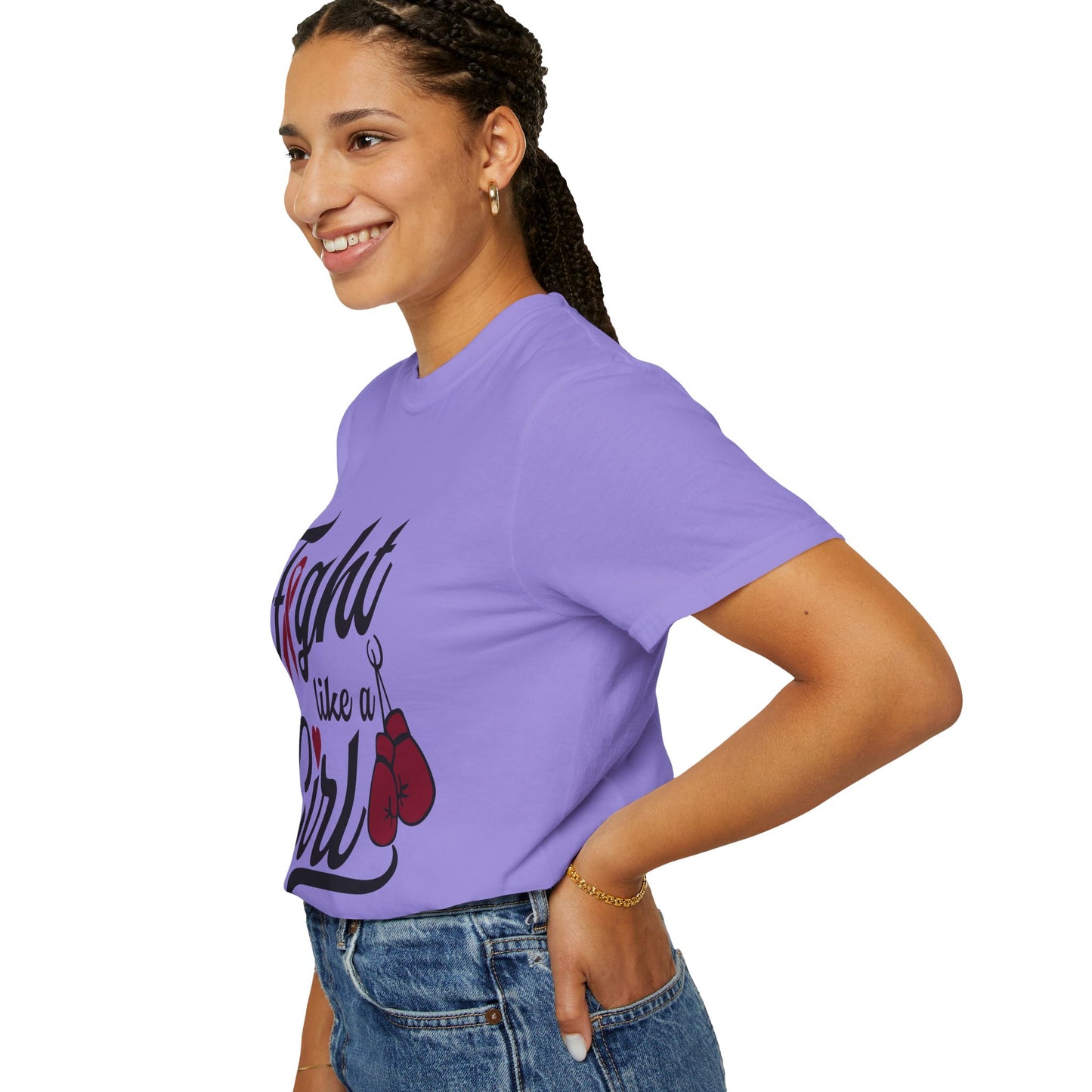 Fight Like a Girl T-Shirt — Multiple Myeloma Awareness
