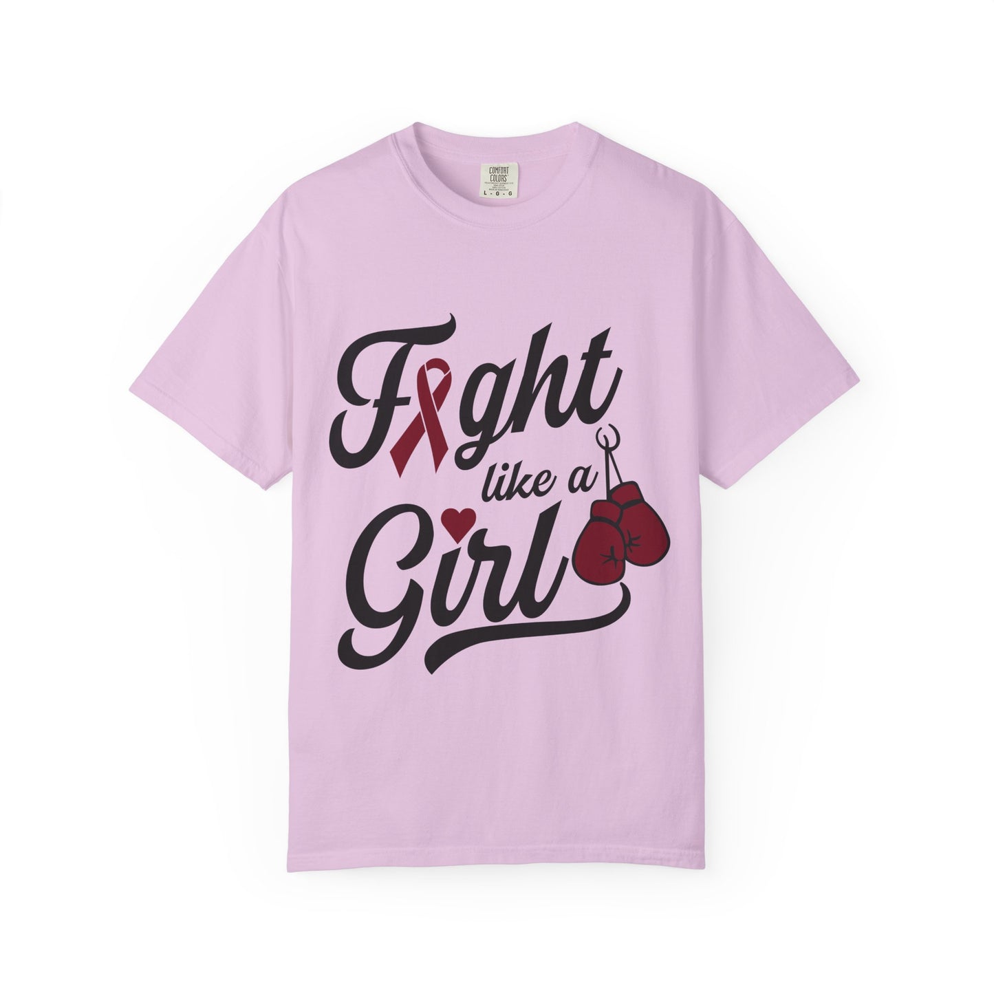 Fight Like a Girl T-Shirt — Multiple Myeloma Awareness